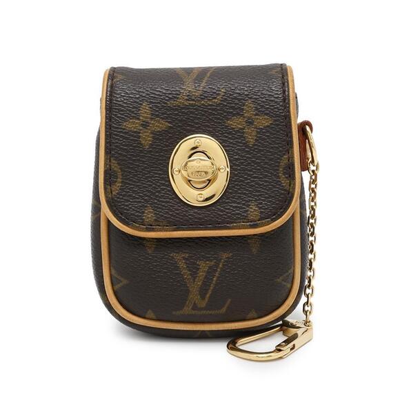 LOUIS VUITTON Brown Monogram Pouch - Picture 1 of 12
